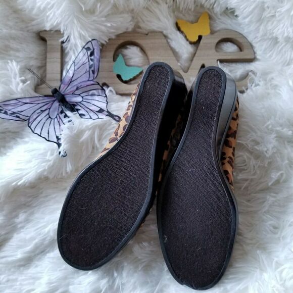 NY&Co leopard print wedges - Picture 2 of 4